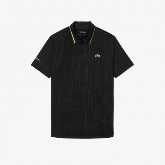 CAMISA LACOSTE POLO SPORT X NOVAK DJOKOVIC - PRETO CAMISA LACOSTE POLO SPORT X NOVAK DJOKOVIC - PRETO